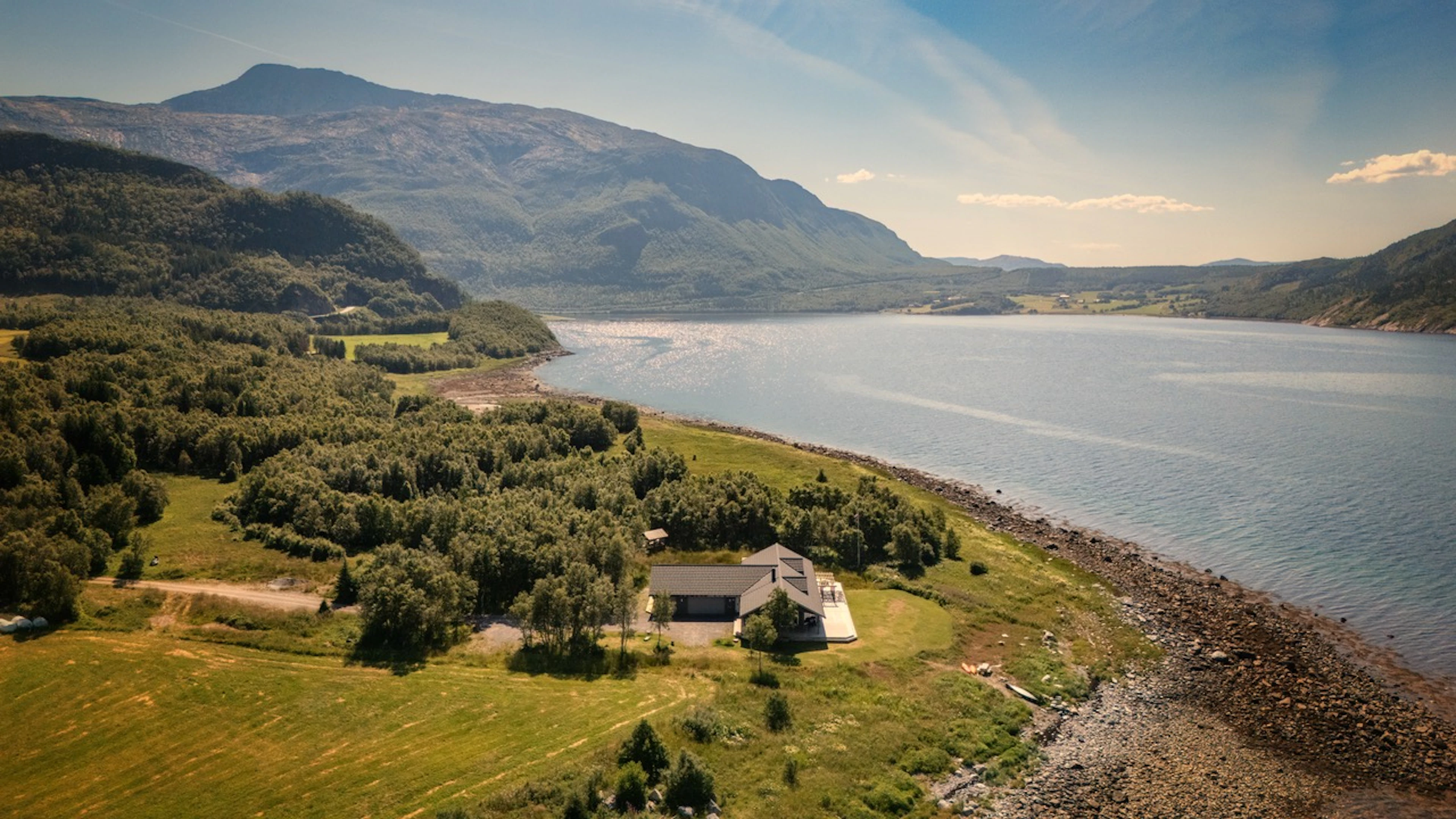 Ein modernes Ferienhaus am Bindalsfjord
