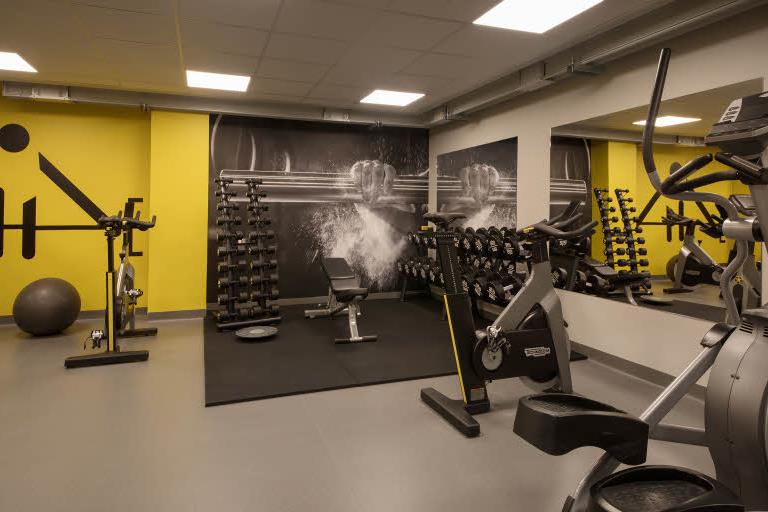 Scandic Helsfyr hotellets treningsstudio