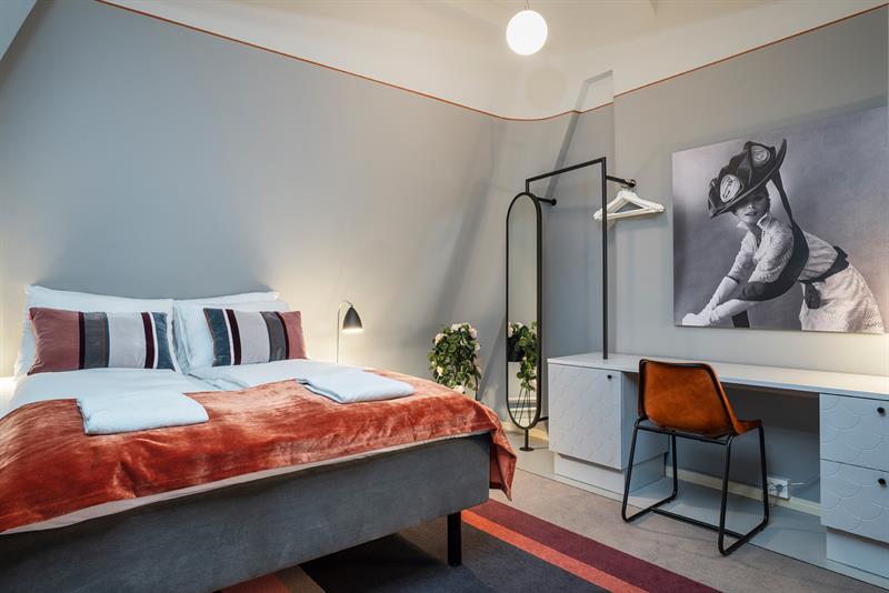 Soverom i familiesuiten