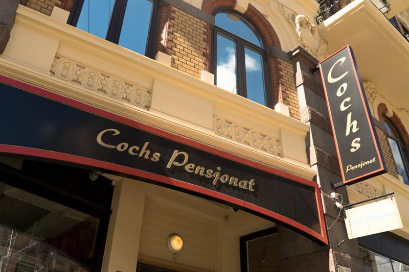 Inngang Cochs Pensjonat