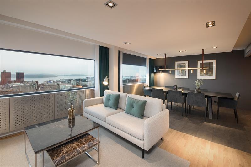 Suite med utsikt over Oslo rådhus