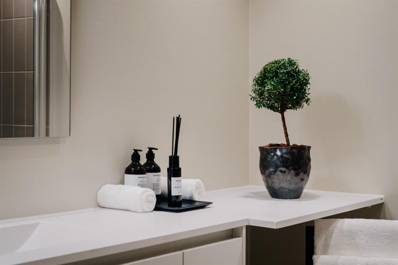 Detalj fra badet