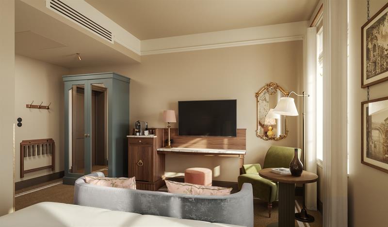 Visualisering av hotellrom