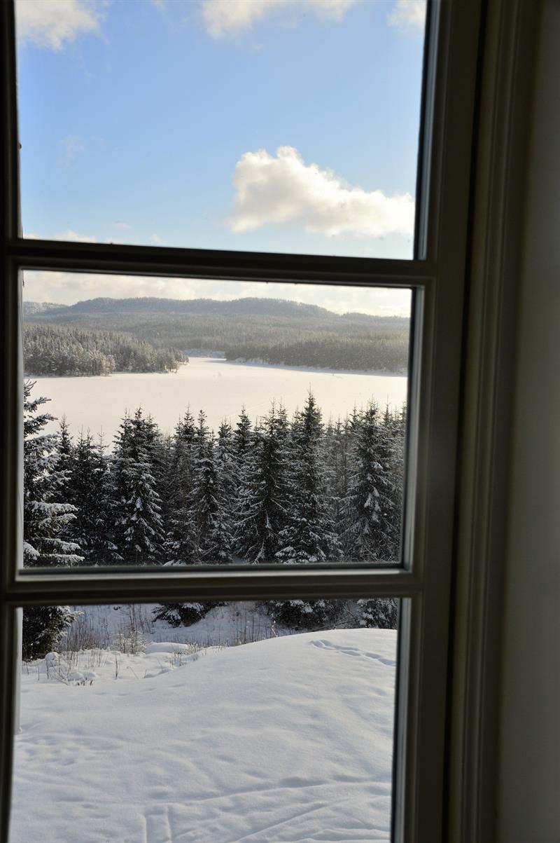 View from Kikutstua in winter
