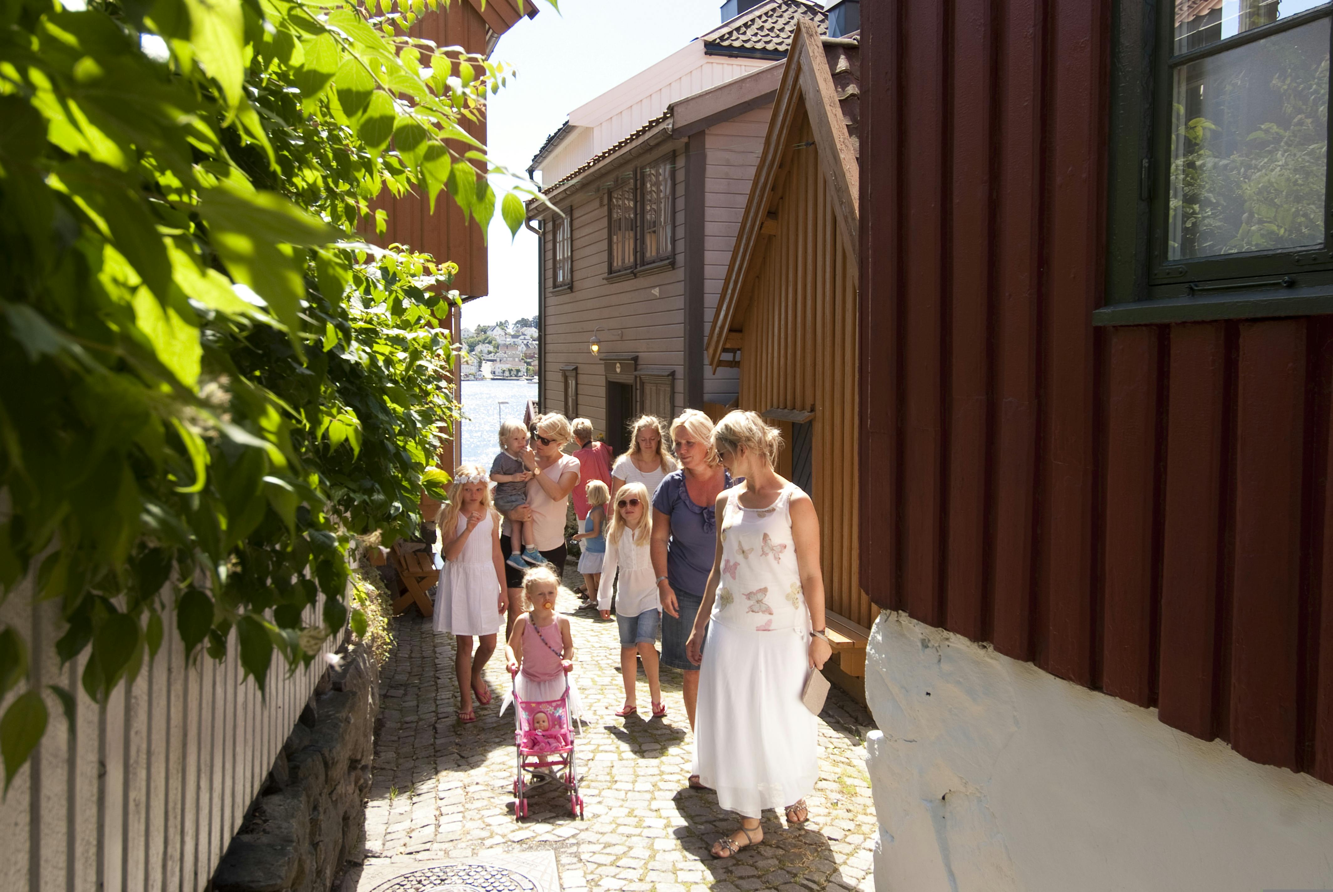 Inspirasjon av Tyholmen - Arendals gamle bydel
