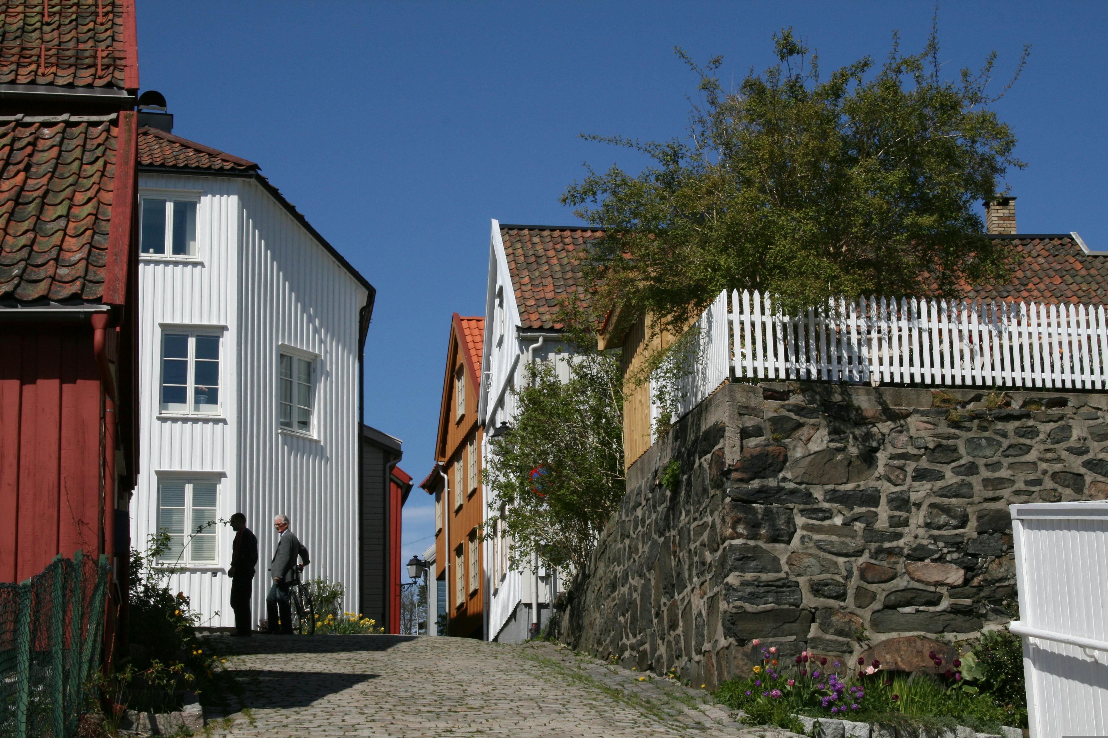 Inspiration of Tyholmen - The old town in Arendal