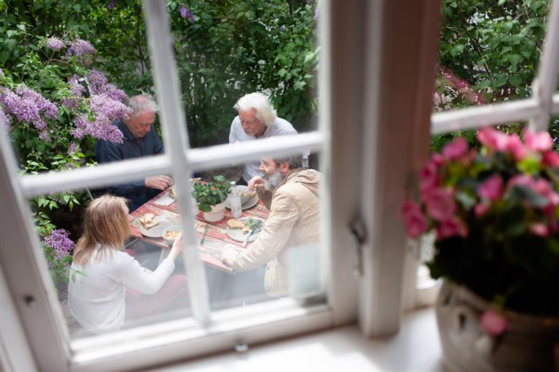 Hagen ved Hønse-Lovisas hus