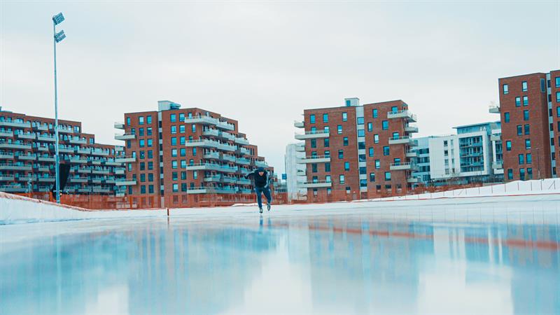 Valle Hovin Ice Skating Rink
