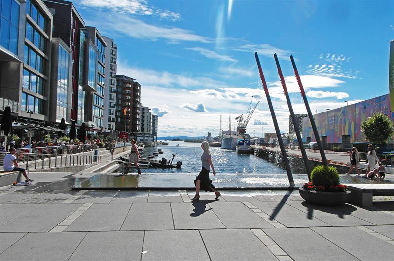 utsikten mot Bygdøy