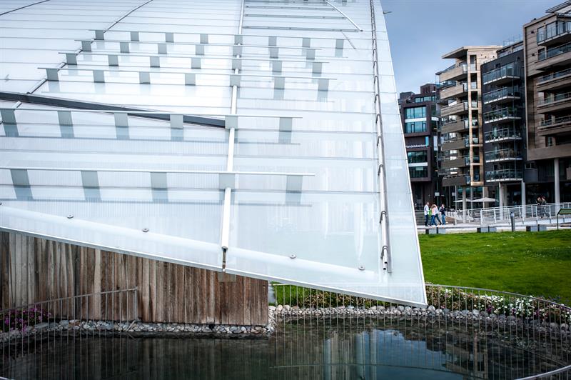 taket på Astrup Fearnley-museet
