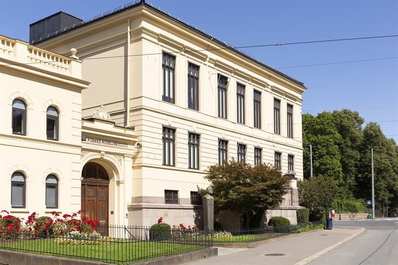 Det norske Nobelinstituttet sett fra gaten