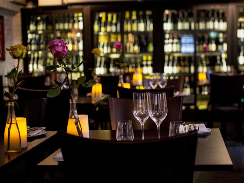 Restaurant og bar.