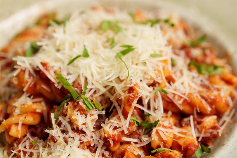 Detalj av pasta