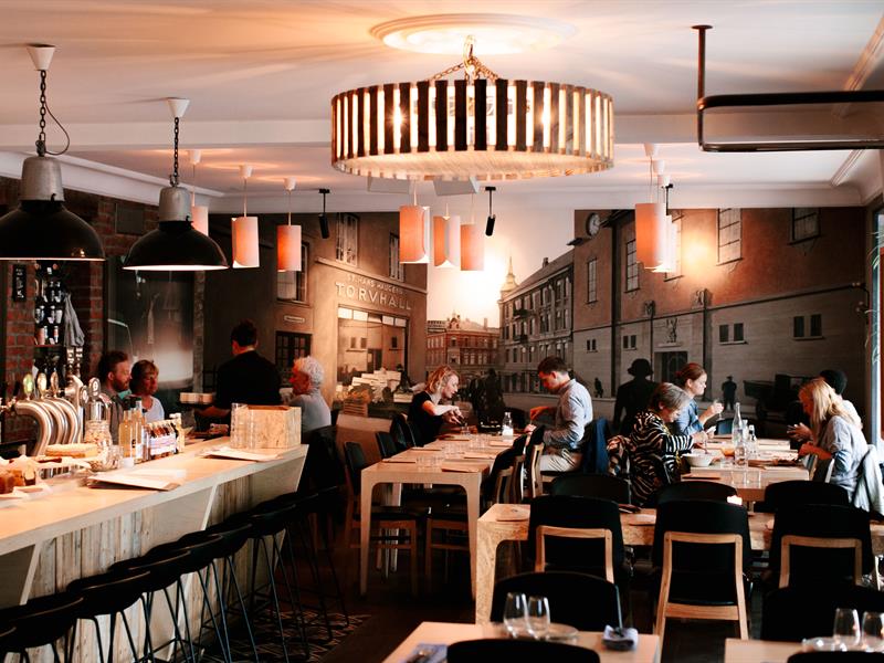 sitteplasser i restauranten