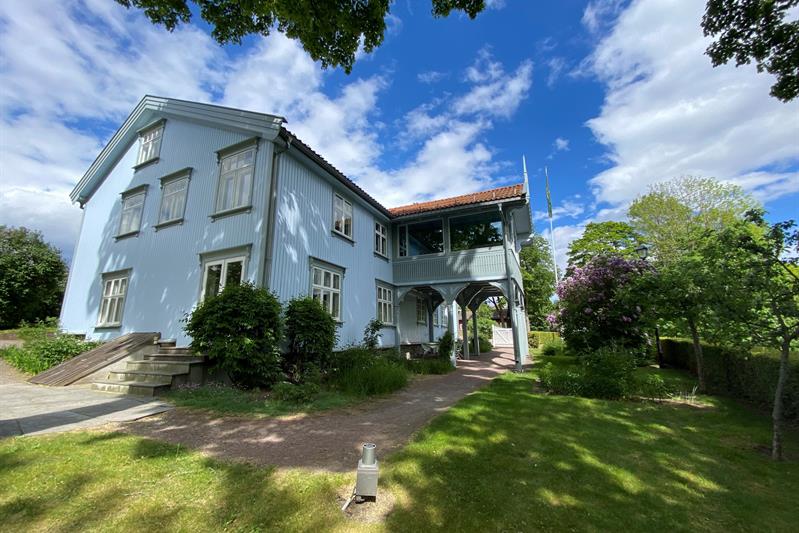 Villa Tullin med sin nydelige hage