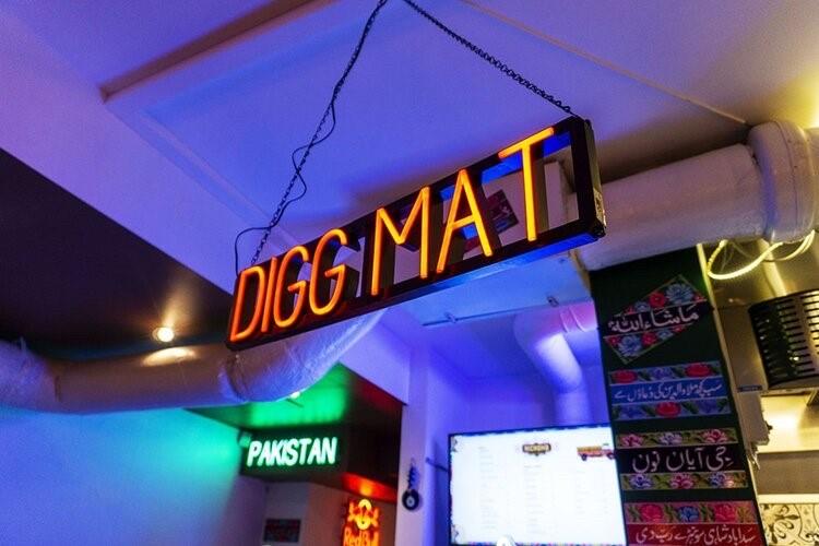 Interiøret på Ricksha Pakistani Street Food