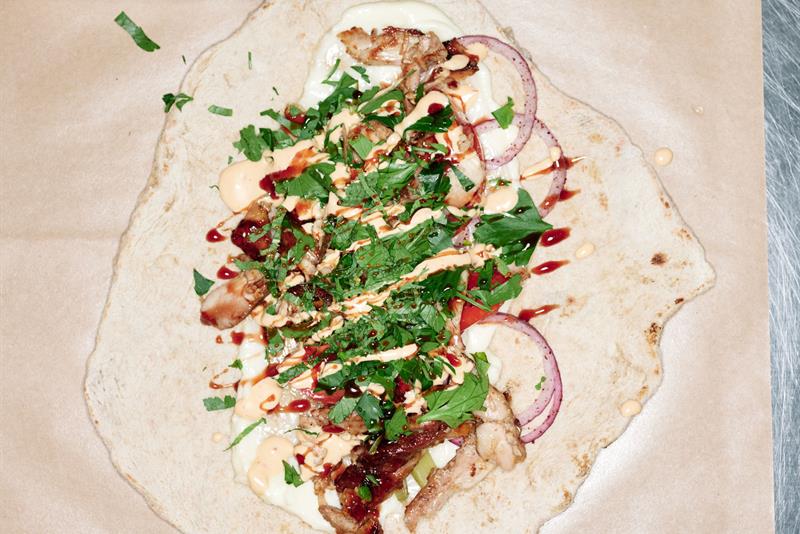 Detalj av kebab