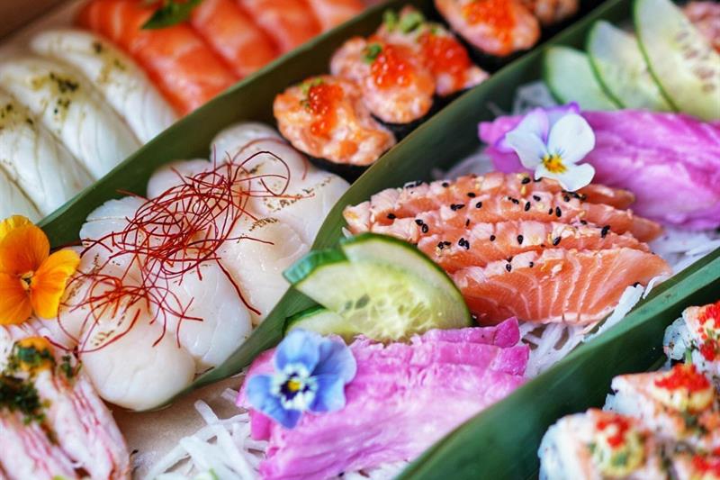 Sushi på Monsun Noodlebar