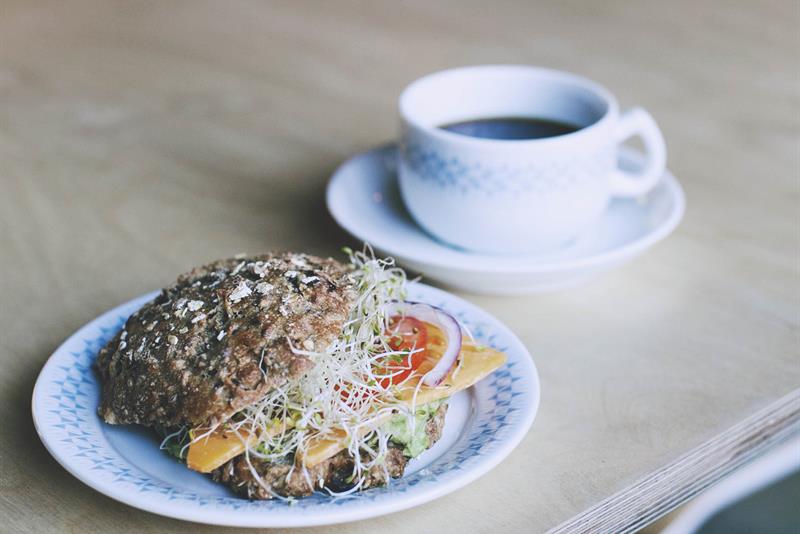 kaffe og smørbrød