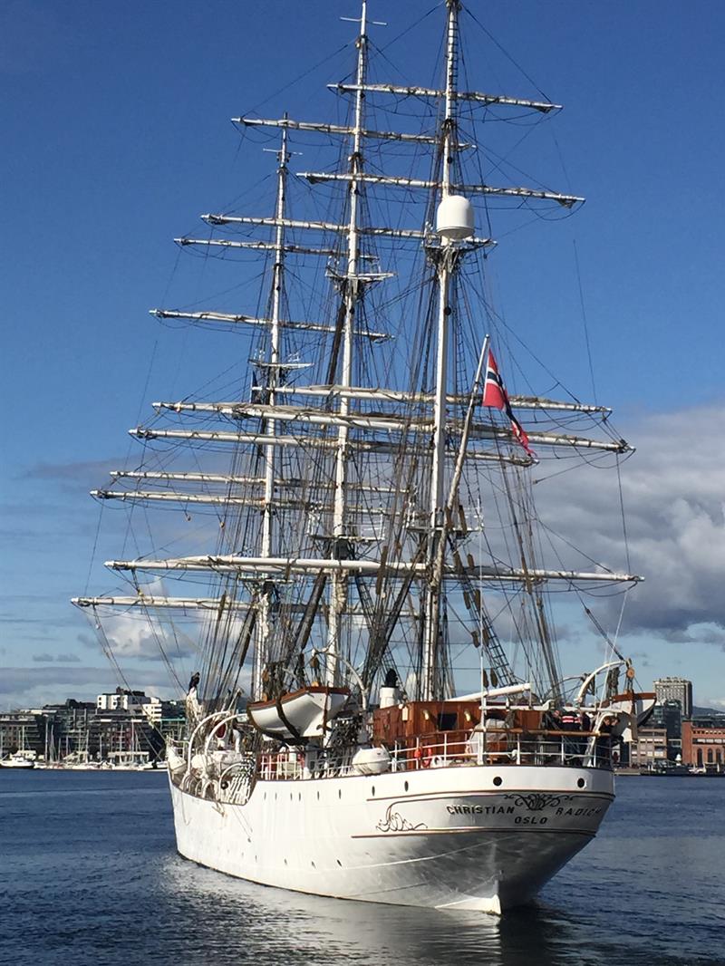 Christian Radich i Oslo havn
