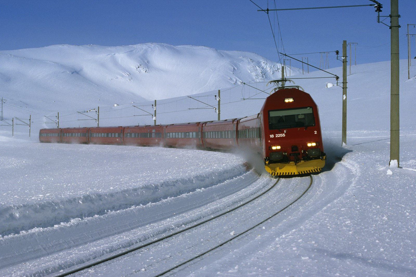 NSB – Bergensbanen – vinter