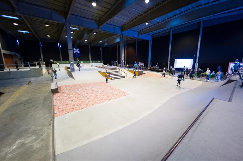 innendørs halfpipe