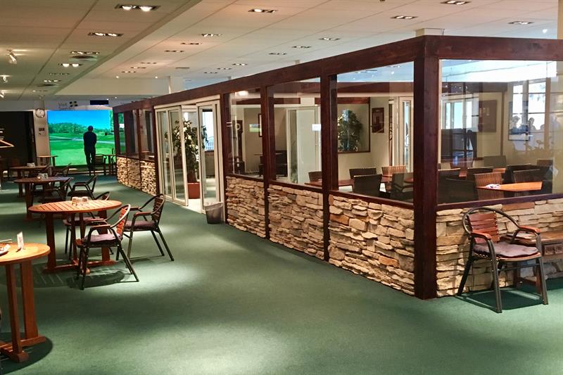 Innendørs golfsimulator