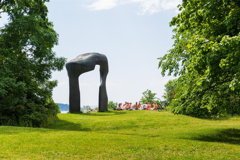 Den store buen ved Huk-stranden