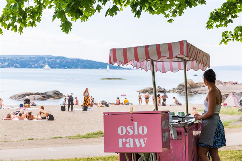 Huk-stranden på Bygdøy