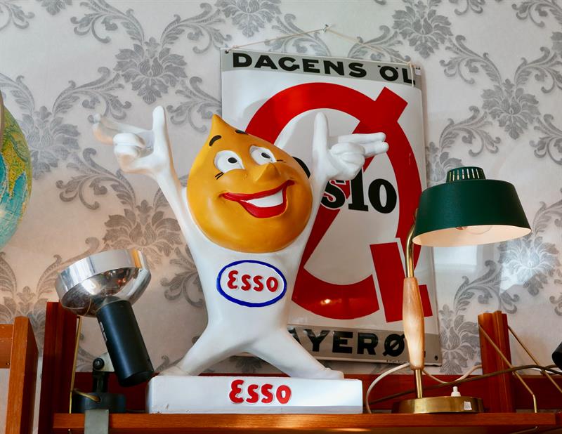 Esso-figur hos RetroAntikk