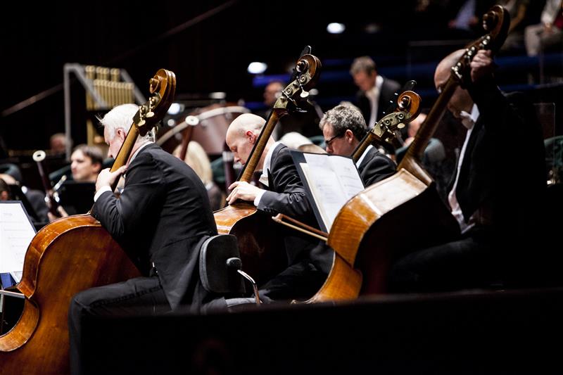 Musikere på scenen