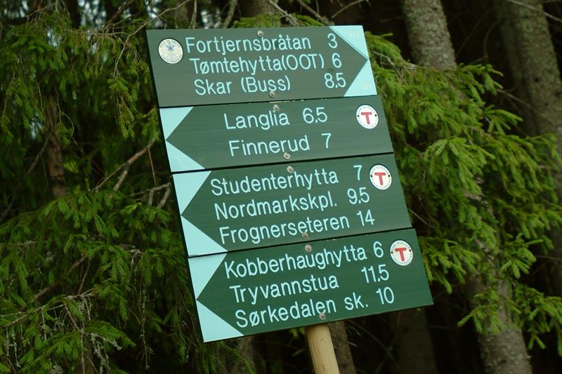 Directional signs