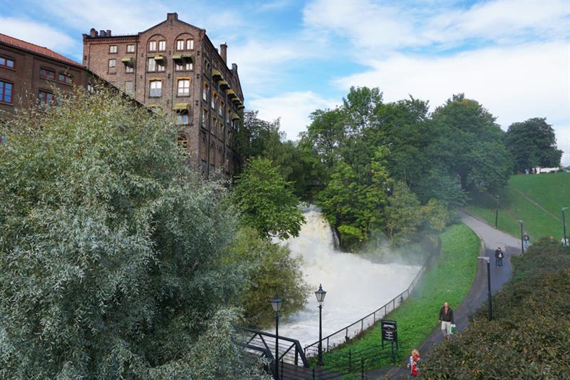 Lower Vøyenfossen, Akerselva.