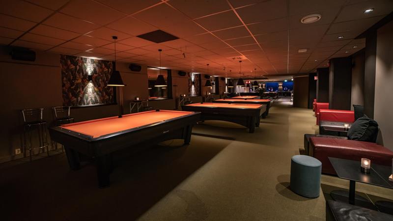 Oslo Bar & Bowling biljardbord