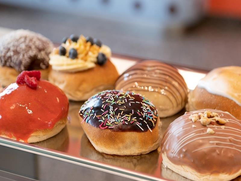 Søte rundstykker på Bollebar