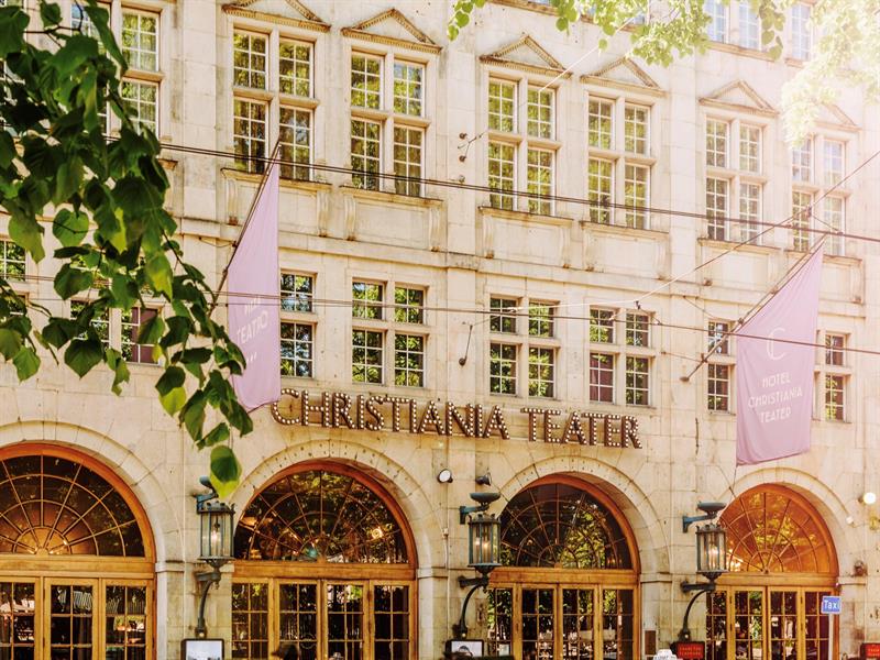 Fasaden til Hotel Christiania Teater