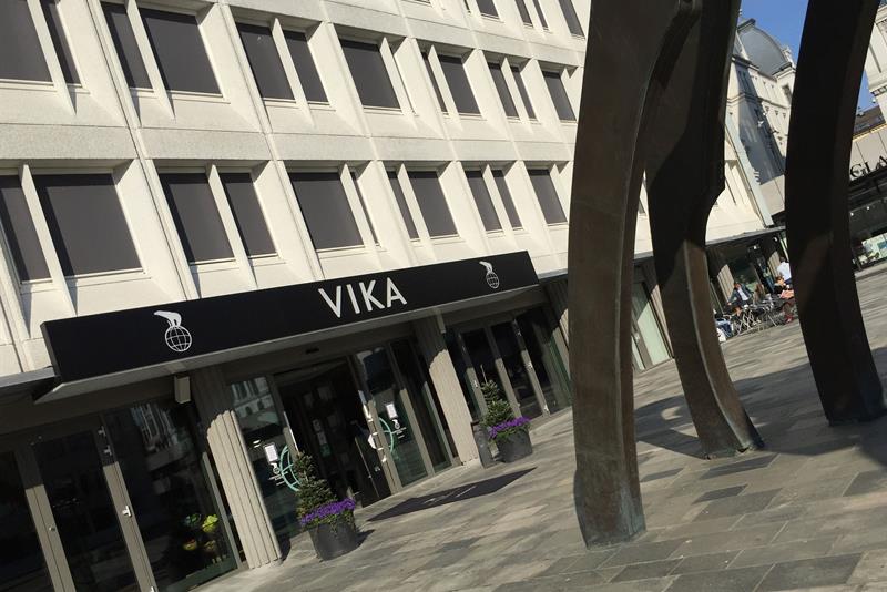 Utsiden av Vika kino.