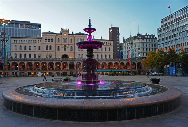 fontenen på youngstorget
