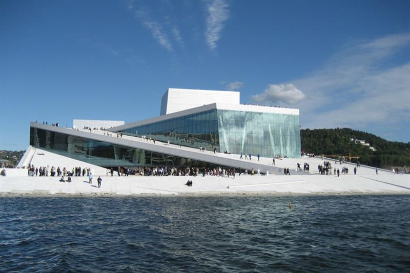 Operaen på dagtid.