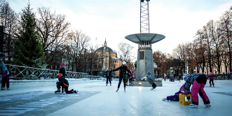 La patinoire Spikersuppa