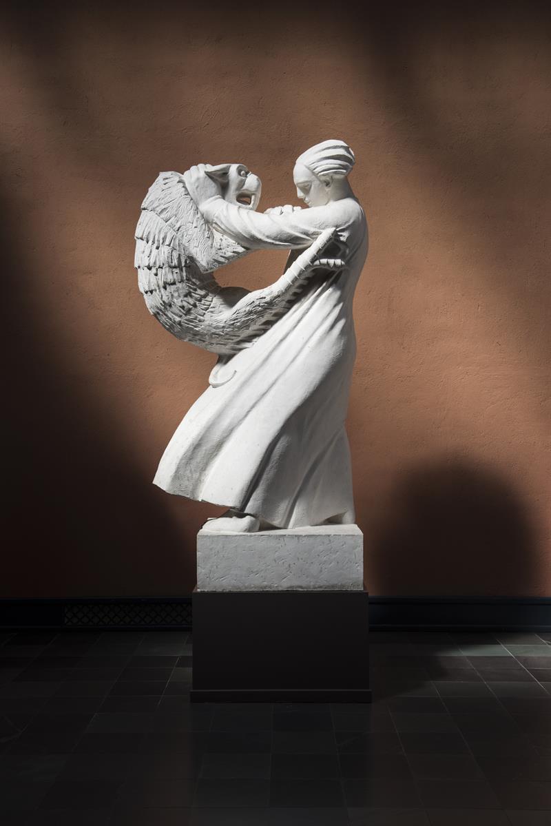 Skisse av en statue