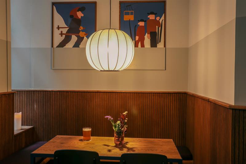 Sittehjørne på Henry & Sally's