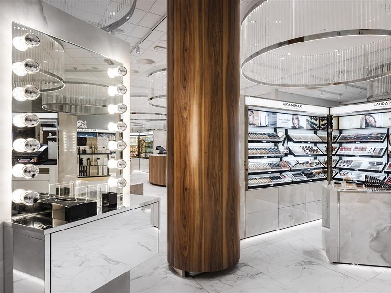 kosmetikkavdeling på Steen & Strøm, Oslo
