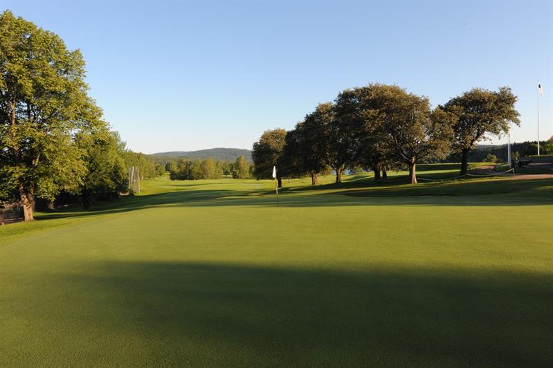utsikt over golfbanen
