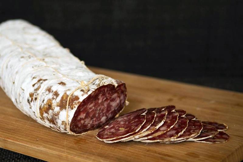 spekepølse i skiver