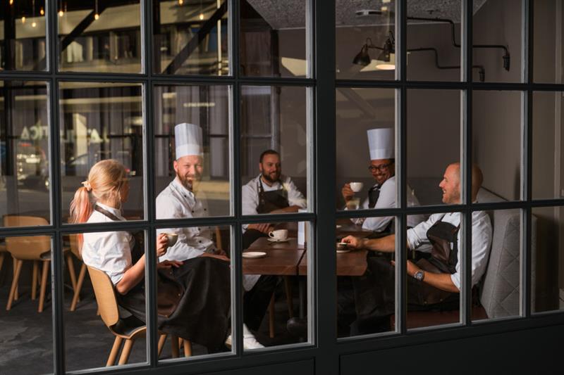 Kjøkkensjefene på 26 North Restaurant