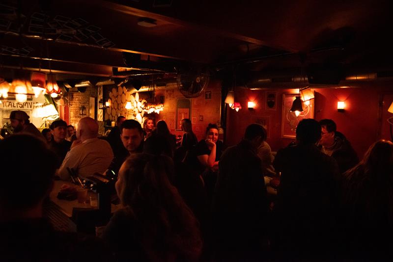 Fullpakket bar.