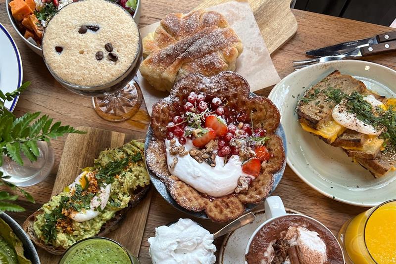 Diverse bakevarer.