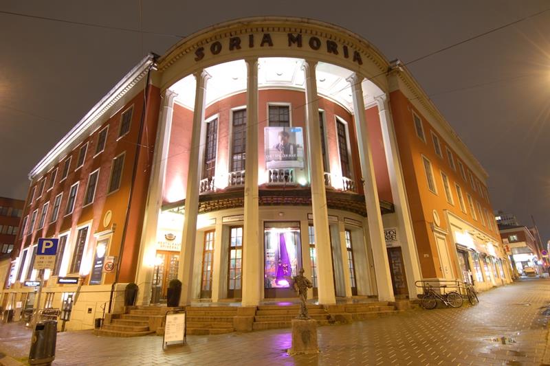 fasaden på Soria Moria