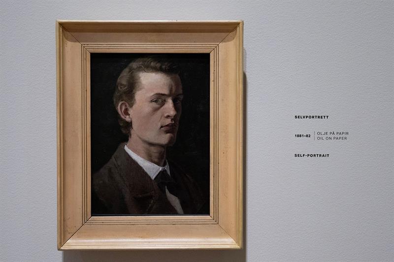 Edvard Munchs selvportrett